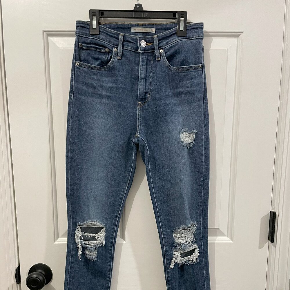 Levi's 721 High Rise Skinny Size 27